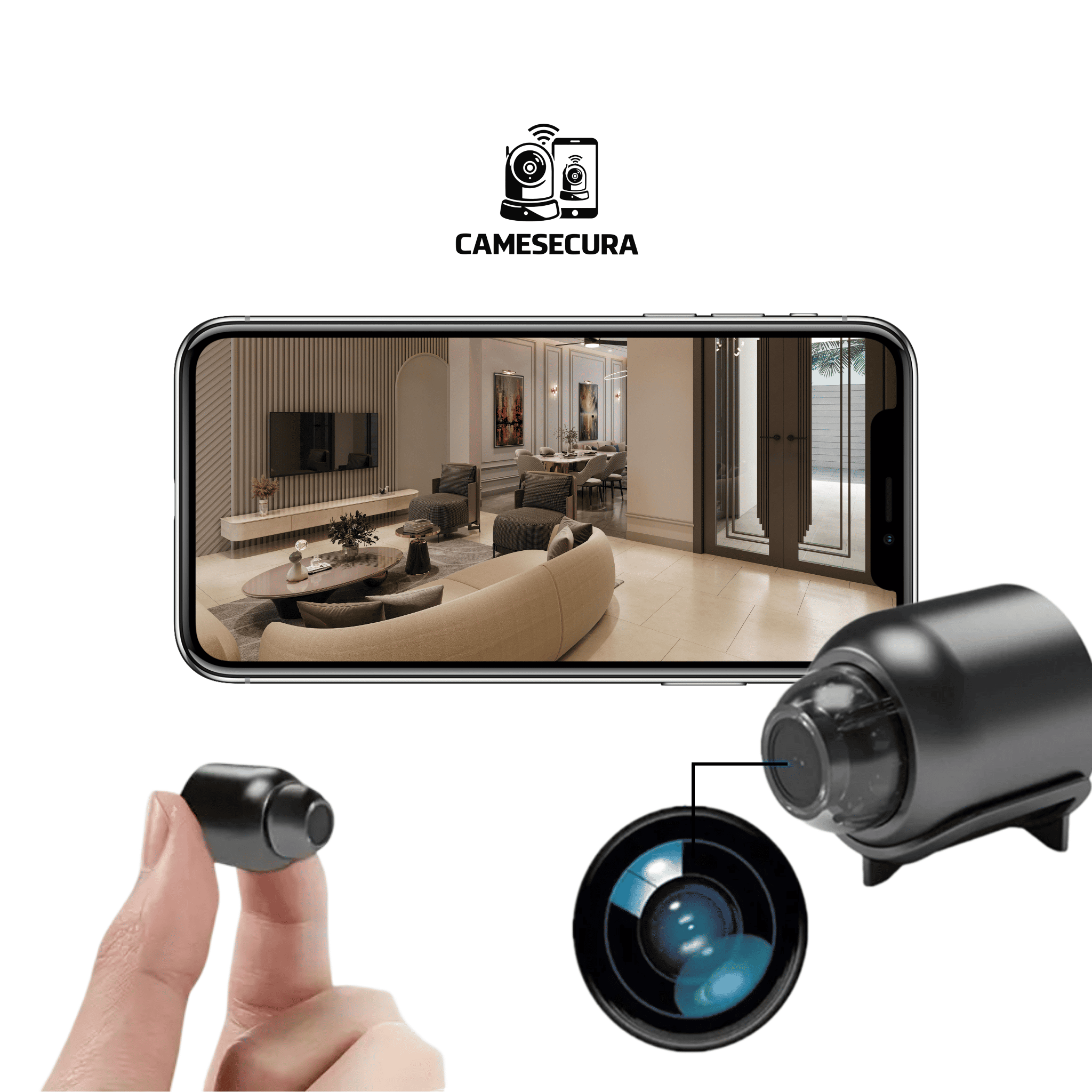 CameSecura Smart Micro Security Camera
